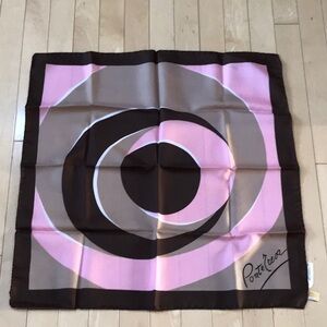 Vintage Ponte Tresa Italy square scarf